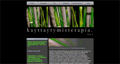 Desktop Screenshot of kayttaytymisterapia.net